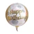 Import NEW arrival  tiger giraffe zebra 4D Ballon 22 inch  Round  marble Balloons For birthday gift from China