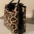 Import New Arrivals Trendy Leopard Bag Double Sided Chic Eco Friendly Pu Leather Female Bags Ladies Clutch Bag for Evening and Outdoor from Republic of Türkiye