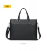 New big szie waterproof shoulder messenger unique men business bags executive leather briefcase