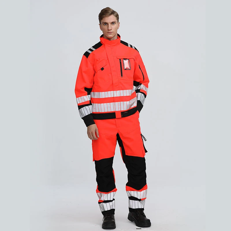 New Cotton/polyester Hi Vis Welding Work Clothes With Safety Reflective