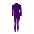 Import New Design 3mm Neoprene Overall Purple Printing Pattern Wetsuit for Woman from China