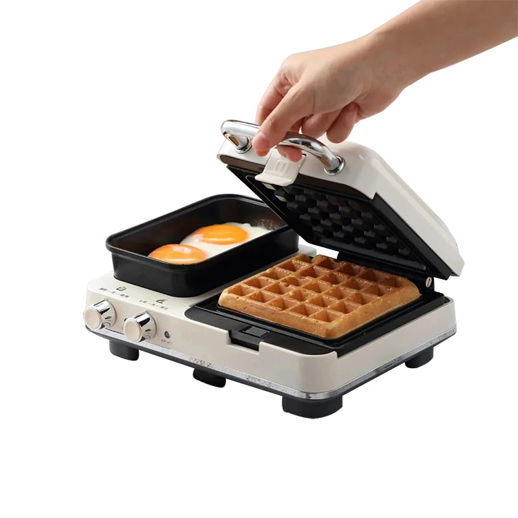 New Design Cheap 3 In 1 Electric Bread Sandwich Waffle Machine Multi-function Toaster Breakfast Maker