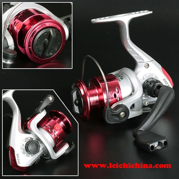 new design cheap small plastic spinning reel