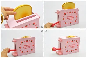 New design for kids gift pretend play breakfast wooden kitchen sets toy