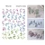 Import New Design Lace Small Heart Decals Art Stickers Decoration 2D Self Adhesive Nail Sticker from China