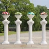 New Design Plastic Roman Column Pillar Mould Decorative For Sale