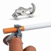 New Design Skull Roach Clips Cute Cigarette Holder Ring Smoking accessories