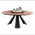 Import New designs Nordic solid wood round table hotel living room dining table from China