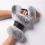 Import New fashion sheepskin leather women half finger rex rabbit fur fingerless gloves mittens from China
