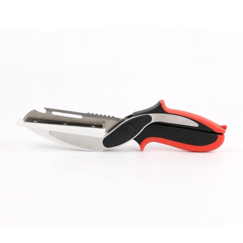 New generation multifunctional kitchen knife scissors with cutting board