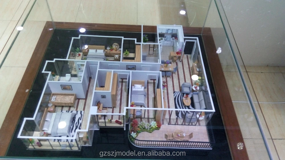 New Item Scale 1:25 Architecture Model/Interior 3D Model For Display