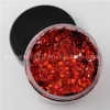 New laser chunky red circle nail art shapes glitter powder sequins party decoration