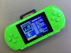 New LCD Screen Slim Handheld Video Game Console 16Bit Portable Game Players Built in 100+ games