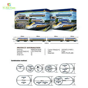 NEW PRODUCT Kids electric rail car toy Train Play Set Plastic Road Racing Track Toys for Children Gifts