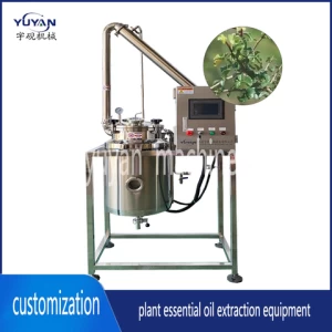 New product 100 L Orange flower Jasmine olive leaf essential oil distillation and extraction machinery