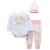 Import New Shelve Printed 100% Cotton Summer Newborn Baby Boy Clothes Clothing Sets 3Pcs from China