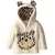 Import New Style baby jacket with toggle button and hood made of wool polyester from China
