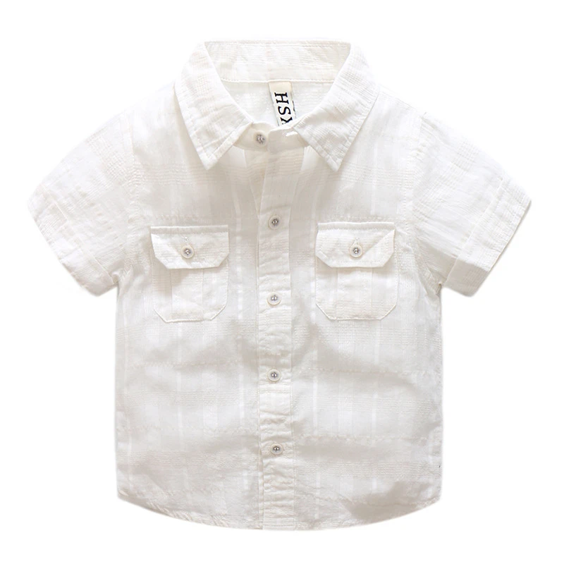 New Summer Wholesale Children&#x27;s Clothing Custom Silk Design Blank Baby White T Shirt cotton kids t shirt