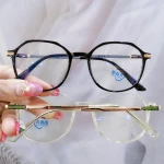 New Transparent Blue Light Blocking Glasses Women TR90 Anti-Blue Light Optical Glasses Anti Blue Light Blocking Glasses Frame