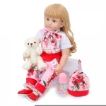 Newborn Baby Doll Nursery Play Set Alive Lovely Reborn Vinyl Baby Dolls From China With Accessories