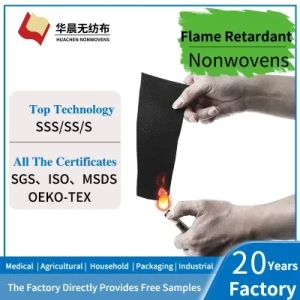 Non-Flammable European Standard Fire Resistance PP Non Woven Fabric PP Non Woven Fabric
