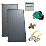 Non-pressurized 300 liter Flat panel solar energy water bucket heater flat plate solar water heater
