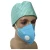 Import Non-woven Disposable Folded N95 Surgical Dust Proof Face Mask Respirator with Valve anti-virus anti-bacterial anti flu from China