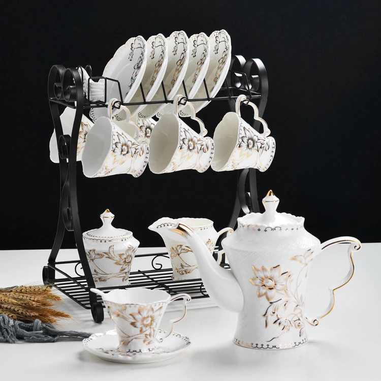 Nordic Afternoon Tea Coffee Cup Bone China Set Bone China Coffee Cup Saucer Set Event Gift