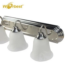 North American standard vanity led bathroom mirror attached light led lamp fixtures
