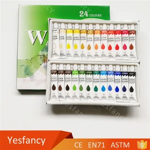 OEM and ODM watercolor sets orchid paint water colour