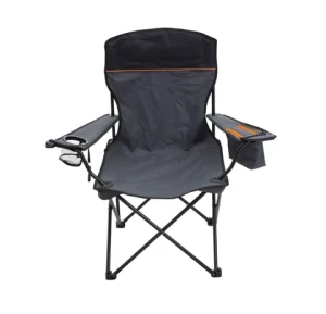 OEM Brand Same Style Folding Fishing Camping Chair Beach Chair with Armrests Cup holder and Drinks cooler for Outdoor Use