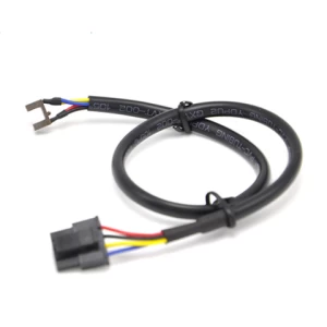 OEM cable assembly 2 4 6 pin wire harness custom auto control cable