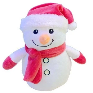 OEM China Factory wholesale Customize Snowman Plush Toy