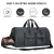Import OEM custom luxury large suit travel organizer with shoe pouch garment duffel bag from China