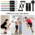 Import OEM Customize 5pc Loop Resistance Bands Set,2 Core Sliders,Door Anchor Handles with Carry Bag Instant Cooling Towel Wrist Wraps from China