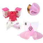 OEM Customized 100% Medical Silicone Womens Reusable Menstrual Cup