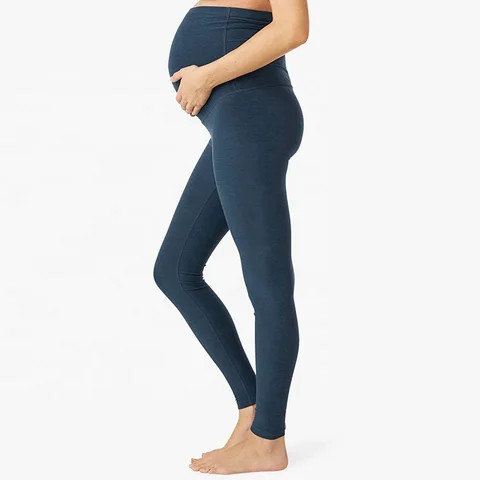 OEM High Quality Comfortable Maternity Yoga Pregnant Pants Women Maternity Pregnancy Leggings