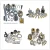 Import OEM Linde SERIES BPV35/BPV50/BPV70/BPV100 Piston Hydraulic pump spare parts &amp; repair kit from China
