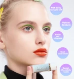 OEM Matte Velvet Liquid Lipstick Nude Lipgloss velvet lipstick private label Lip Gloss Container