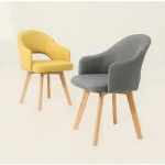 OEM Modern Single Sofa Office Hotel Reception Lounge Dining Rocking Chair Living Room Chairs