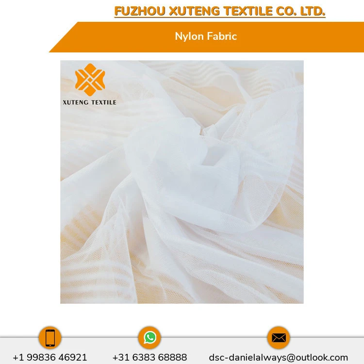 OEM Supplier of Plain/Printed/Embroidered Nylon Polyester Mesh Fabric Material