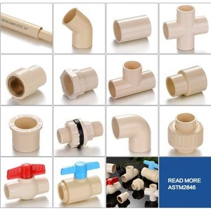 Online Shopping Free Samples CPVC Fittings ASTM D2846 Pipe Fitting