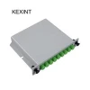optical plc splitter KEXINT PLC Splitter 1*8 Insertion LGX Cassette Type FC APC 1.5M PLC splitter