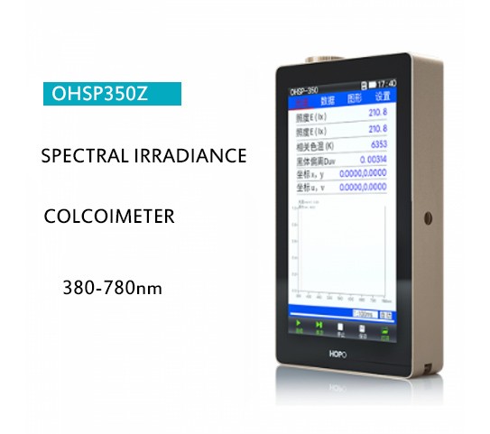 Optical spectrum analyzer portable colorimeter