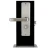 Import Orbita RFID LCD digital screen e4031 hotel room smart key card door lock from China