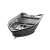 Import Original 3/3.5/3.8/4.2/4.7/5.2m aluminium alloy small fishing ship rowing boat for rescue and river work from China