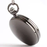 Oshi vintage custom japan movt quartz pocket watch with chain