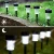 Import Outdoor patio decoration 14in 36cm IP65 waterproof multicolor stainless steel grass led solar stake garden light from China
