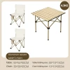 Outdoor Picnic Folding Tables and Chairs Set for Events Parks