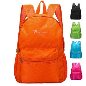 outdoor sport lightweight cycling travel folding backpack back bag organizer running backpack